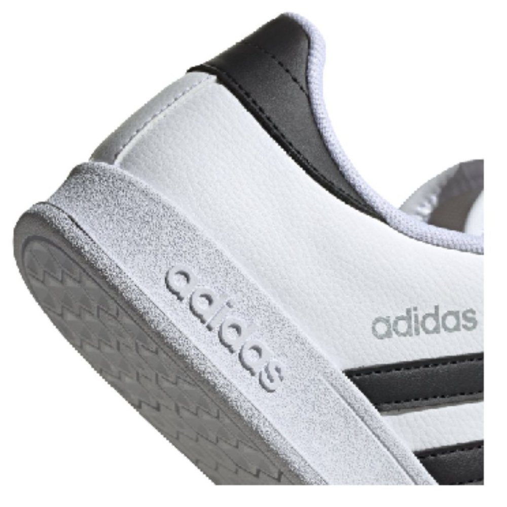 adidas Men's Sportswear Breaknet Shoes White/Black 11 - Picture 3 of 9
